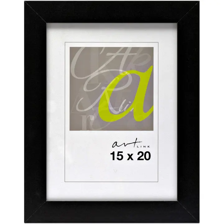 Pildiraam Trendline 15x20 cm, must MDF