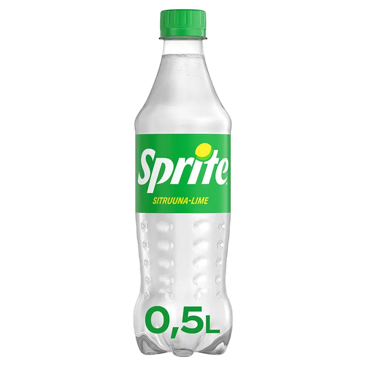 Sprite Sitruuna-Limetti virvoitusjuoma muovipullo 0,5 L