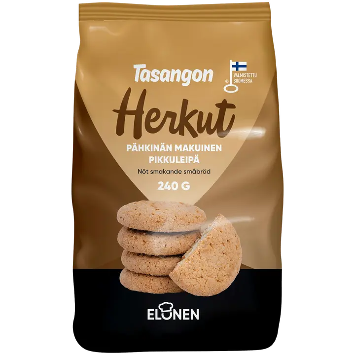 Tasangon herkut pähkinän makuinen pikkuleipä 240g