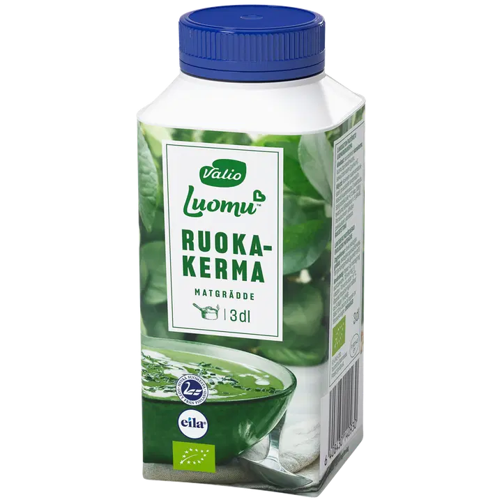 Valio Luomu™ ruokakerma 10 % 3 dl laktoositon