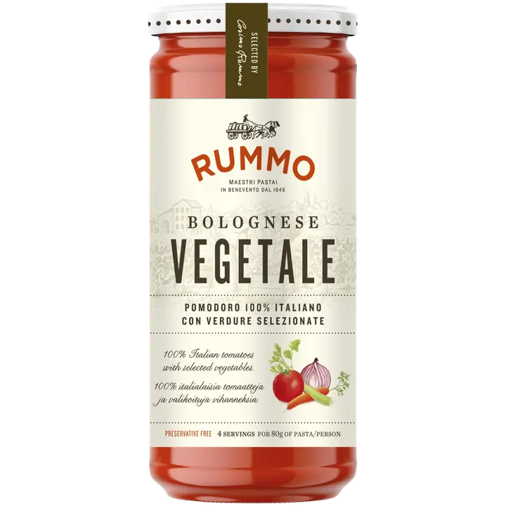 Rummo Bolognese vegetale pastakastike 340g