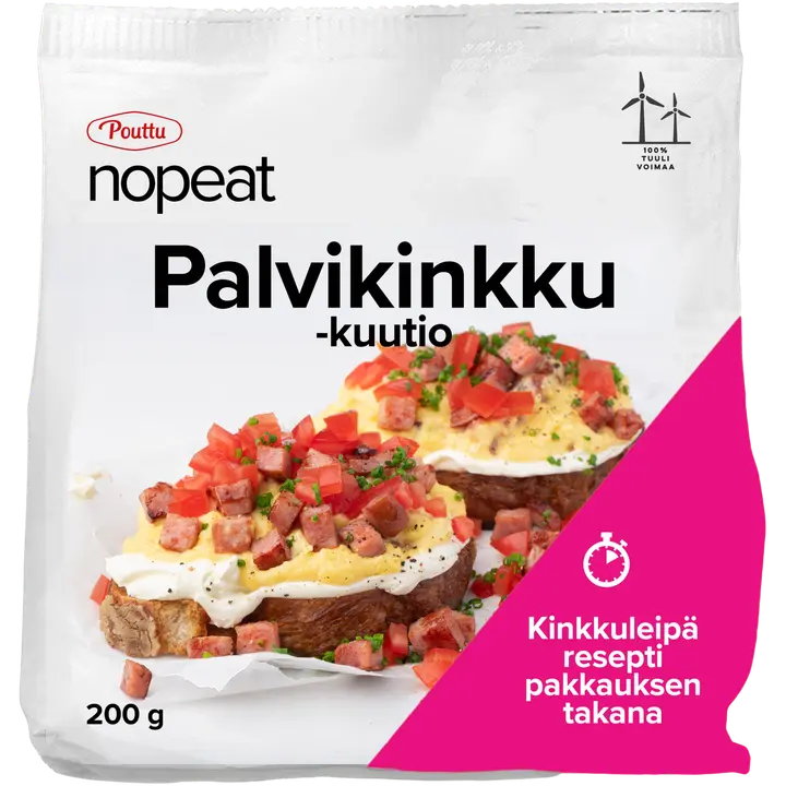 Nopeat Pouttu Palvikinkkukuutio 200 g