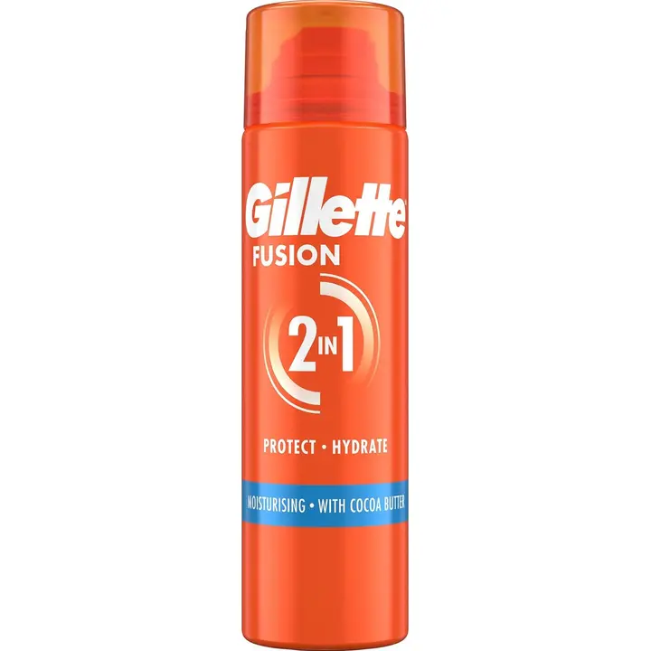 Gillette Fusion Moisturizing Gel 200ml parranajogeeli
