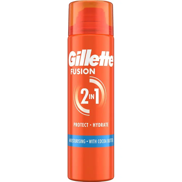 Gillette Fusion Moisturizing Gel 200ml parranajogeeli