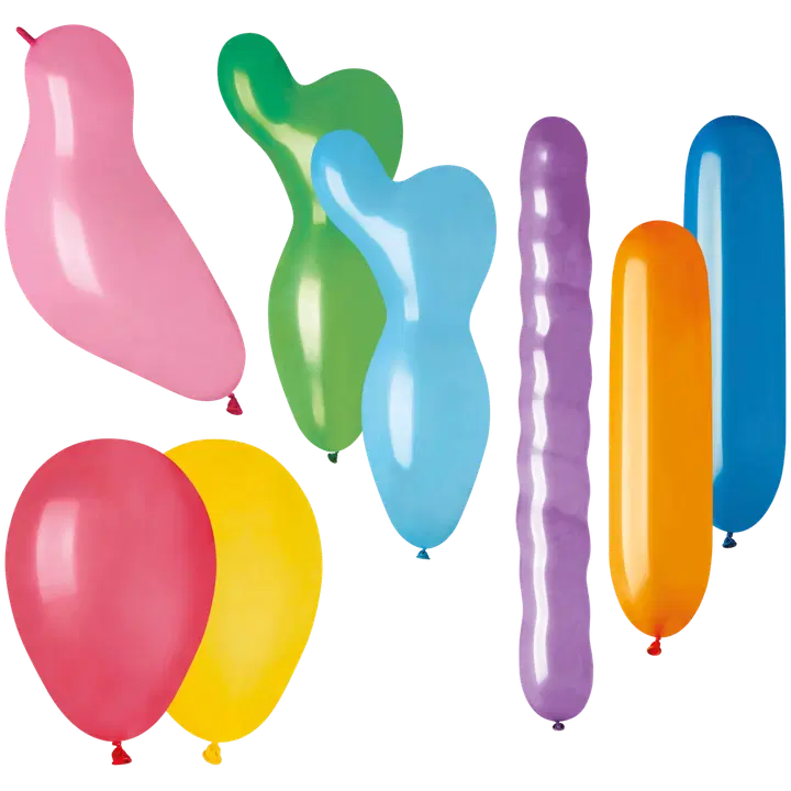 Muotoilmapallosekoitus 10 kpl/pss