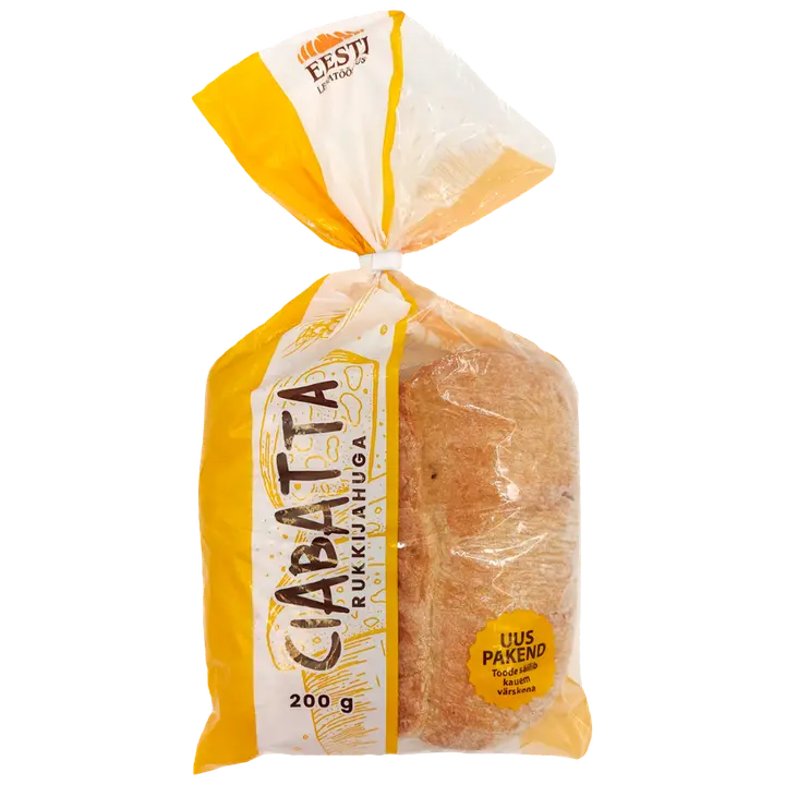 Eesti Leivatööstus Ciabatta Rukkijahuga 200 G