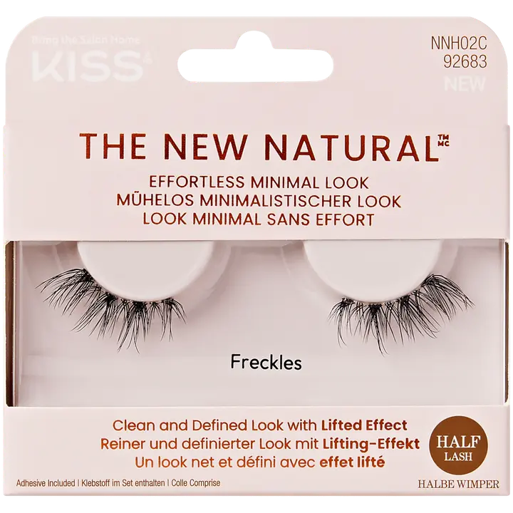 Kiss the New Natural kunstripsmed Freckles 02