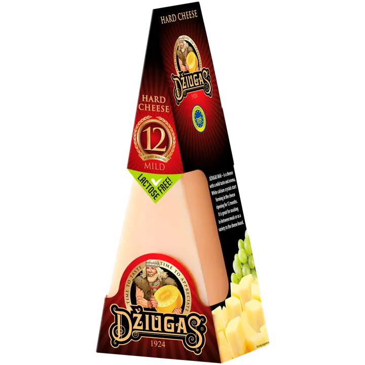Džiugas Kõva juust Mild, 12 kuud, 180 g