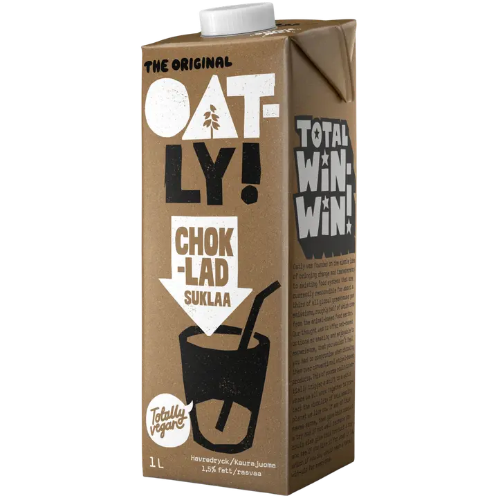 Oatly Kaurajuoma Suklaa 1L