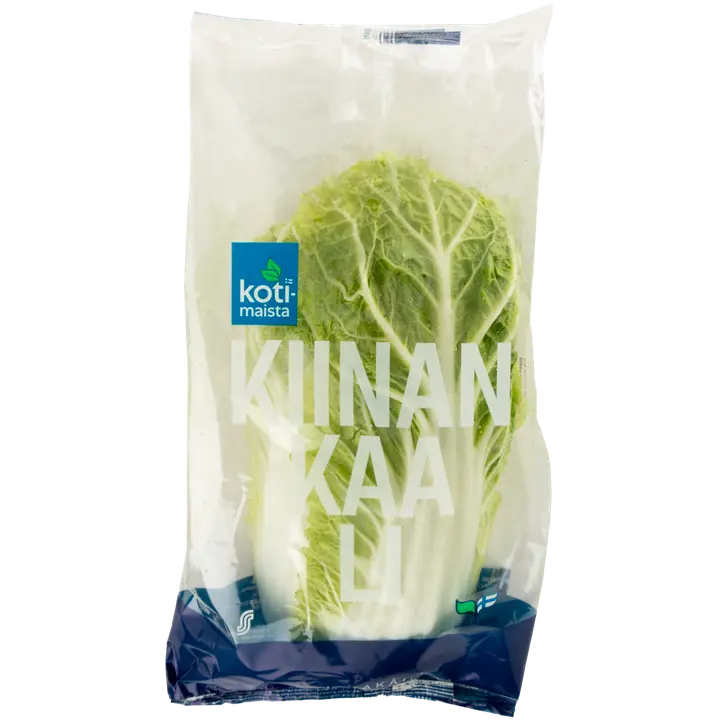 Kotimaista pakattu kiinankaali