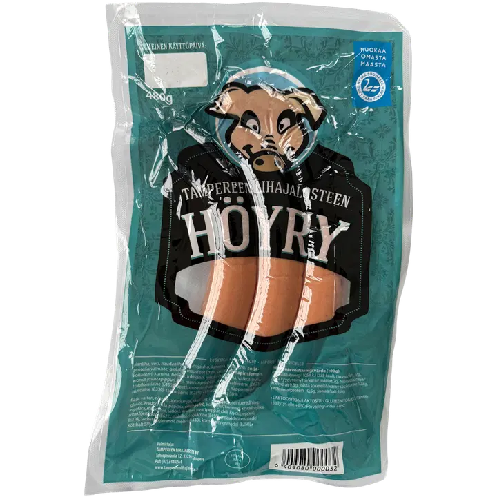 Tampereen Lihajaloste Höyrymakkara 480g