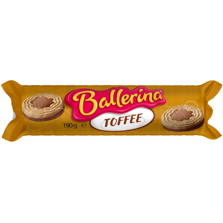 Kantolan Ballerina toffee täytekeksi 190g
