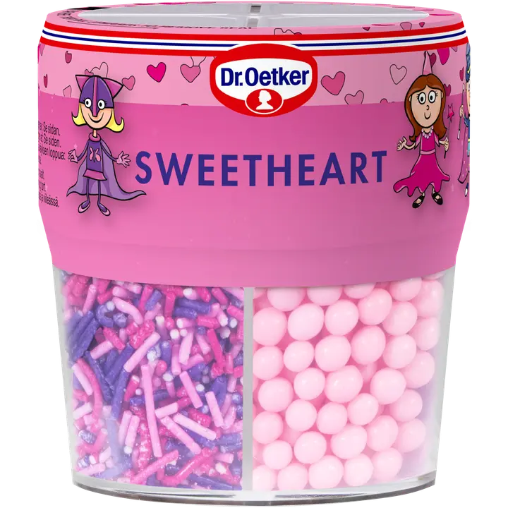 Dr. Oetker 78g Sweetheart koristekuvio