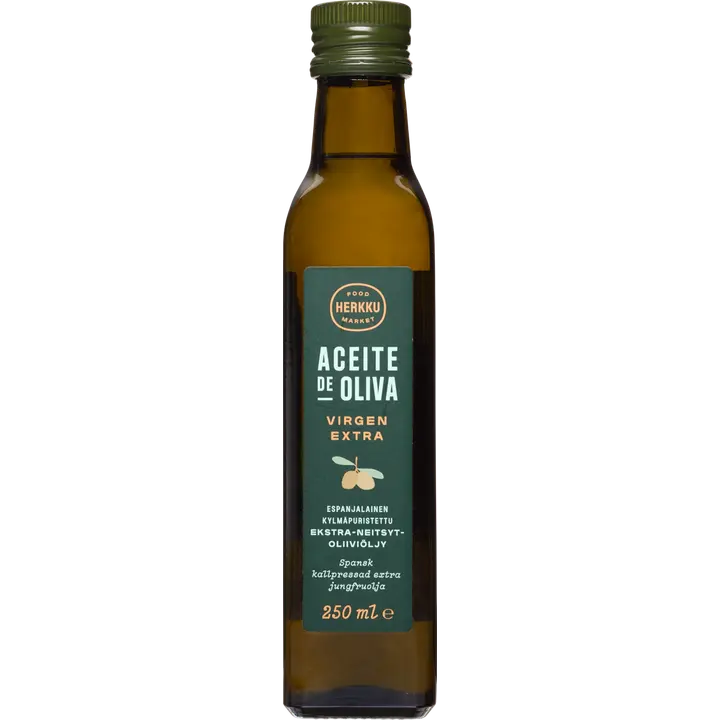 Herkku hispaania külmpressitud ekstra väärisoliiviõli 250 ml