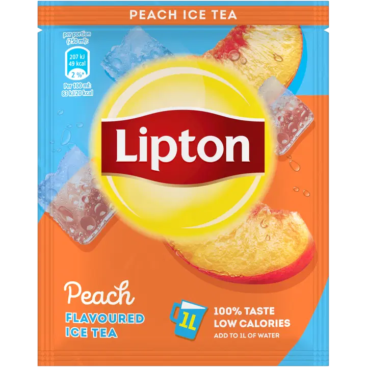 Lipton Persikanmakuinen jääteejuomajauhe 50g