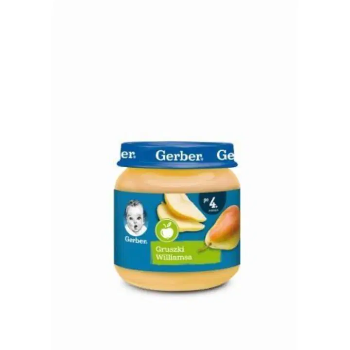GERBER Williamsi pirni maitseline püree, 4k, 125g