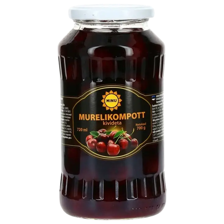 Minu murelikompott kivideta 700/350 g