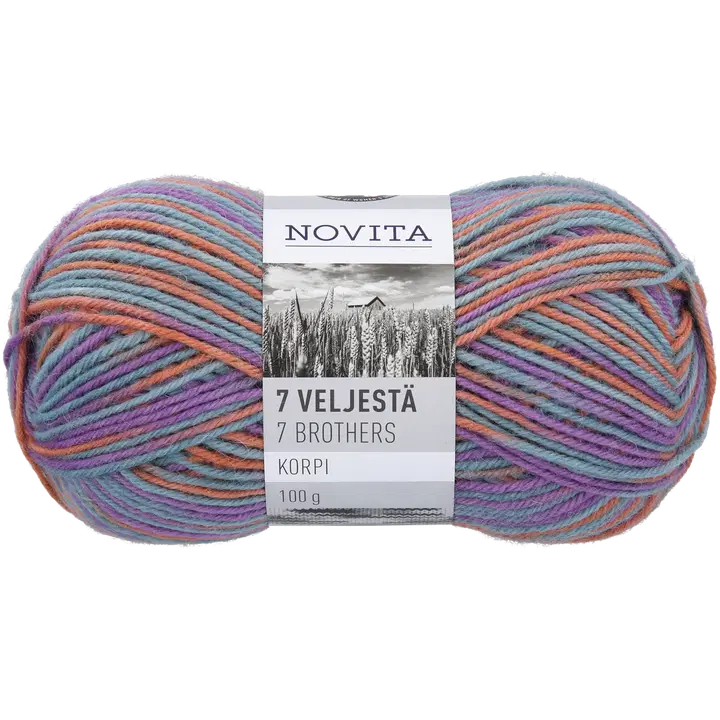 Novita 7 Veljestä Korpi 100g 930