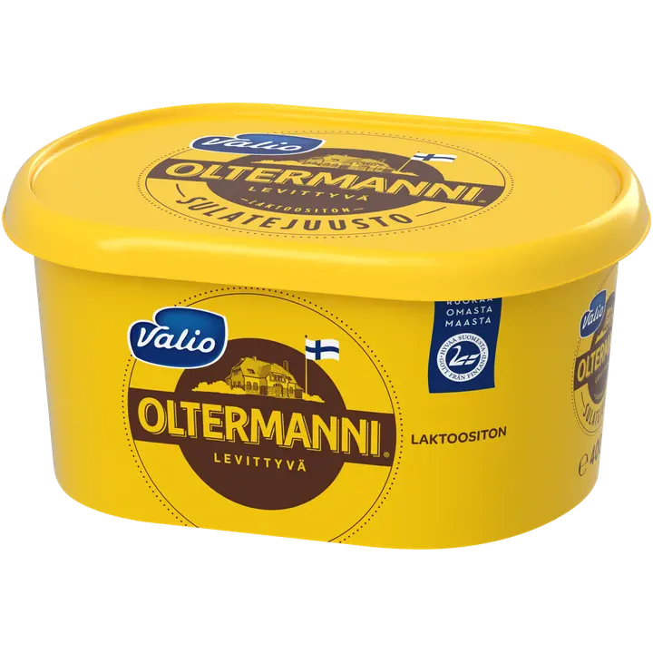 Valio Oltermanni® e400 g levittyvä sulatejuusto laktoositon