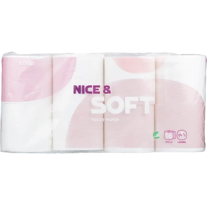 WC-paber Coop N&t 3-kihiline 16tk