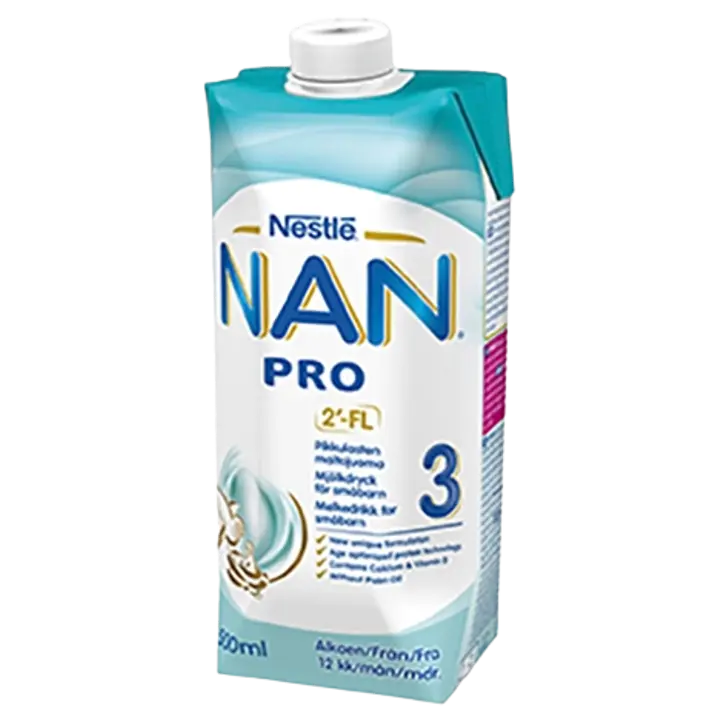 Nan Pro 3 jätkupiimajook 500 ml 12K+