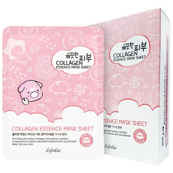 Esfolio collagen essence sheet mask-kangasnaamio