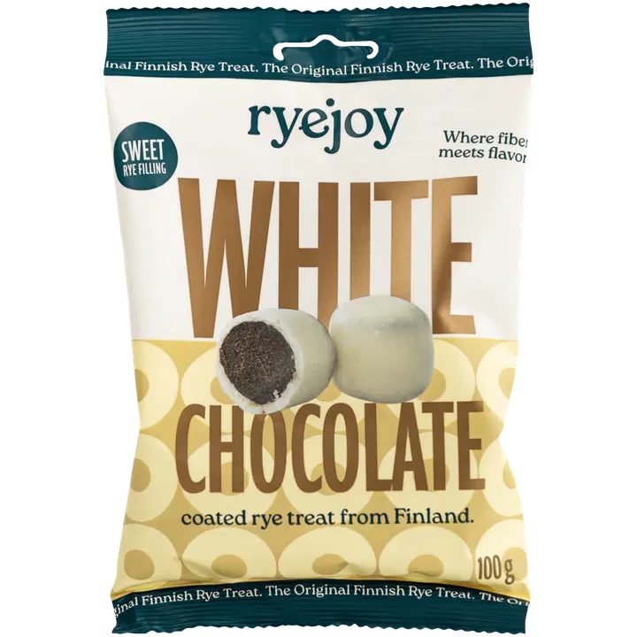 ryejoy ruismakeinen valkosuklaa 100 g