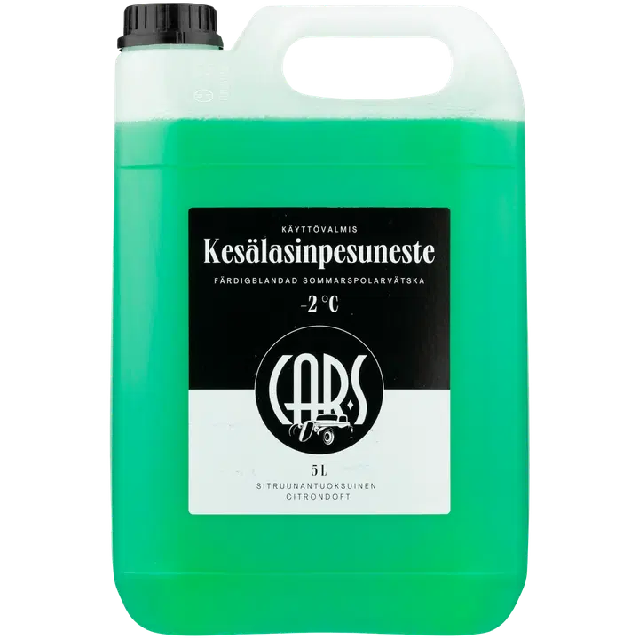 CAR-S Klaasipesuvedelik suvine -2°C 5l