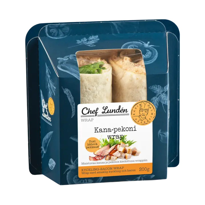 Chef Lunden Kana-pekoni wrap 200g