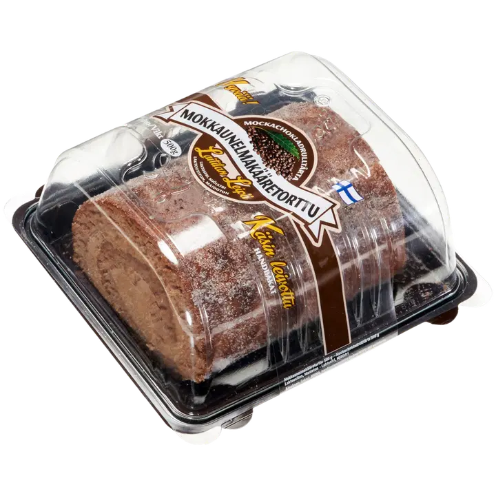 Laitilan Leipä Mokkaunelmakääretorttu 500 g Laktoositon, Maidoton Perinteisesti käsin leivottu.