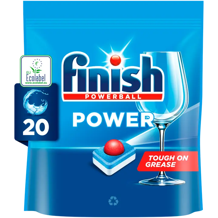 Nõudepesumasina tabletid Finish Power Allin1 20tk