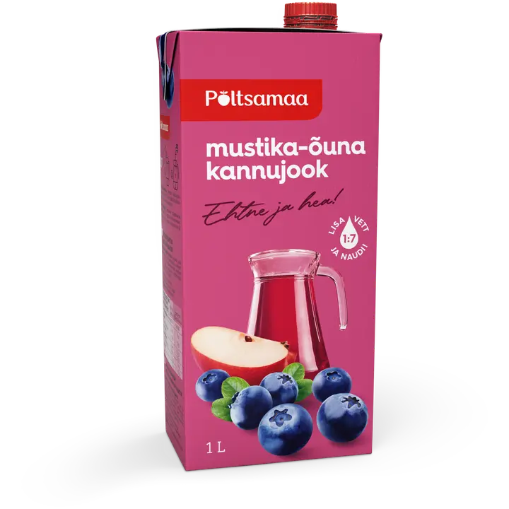 Põltsamaa Mustika-õuna kannujook 1l