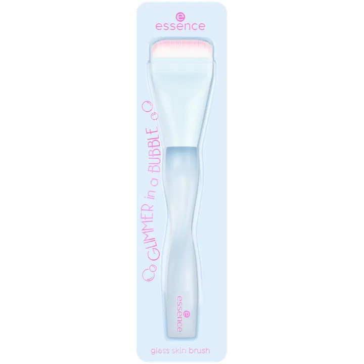 essence GLIMMER IN A BUBBLE glass skin brush 01