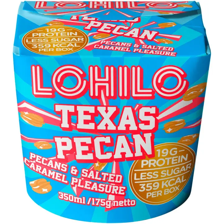 LOHILO Texas Pecan vaniljajäätelö 350ml