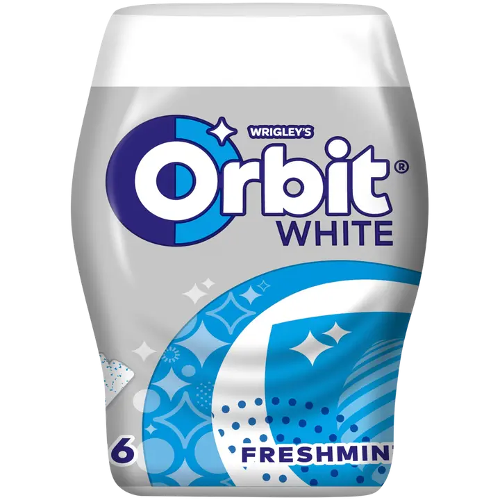 Orbit närimiskumm White Freshmint, purk 46tk