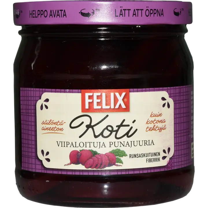 Felix Koti viipaloituja punajuuria mausteliemessä 420/280g