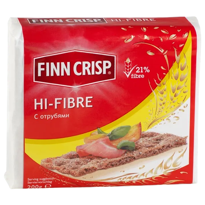 Finn Crisp Hi-Fibre kandilised näkileivad 200 g