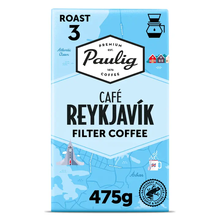 Paulig Café Reykjavik kahvi suodatinjauhatus 475g