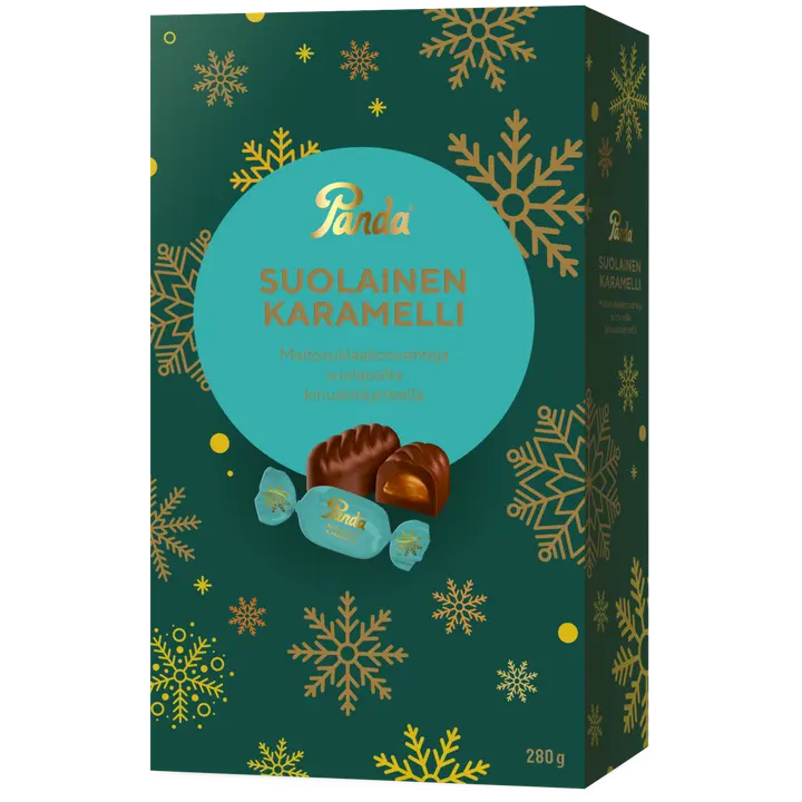 Panda suolainen karamelli maitosuklaakonvehti 280g