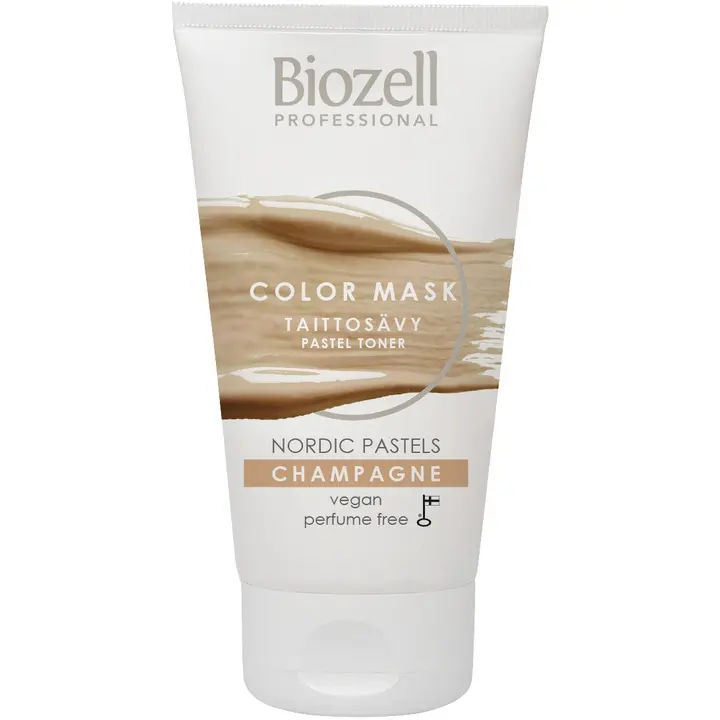 Biozell Professional Color Mask Nordic Pastels Taittosävy Champagne 150ml
