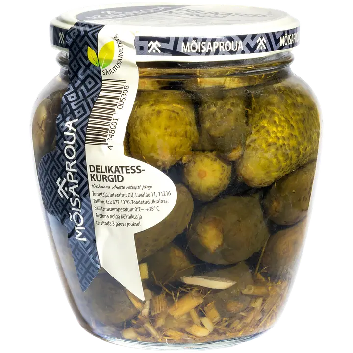 Mõisaproua delikatesskurgid 530g