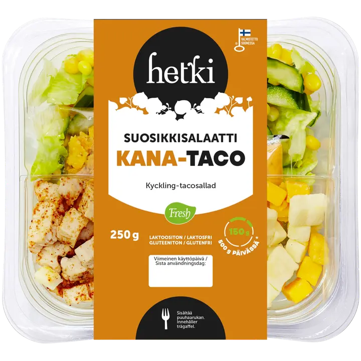 Fresh Hetki Suosikkisalaatti Kana-Taco 250g