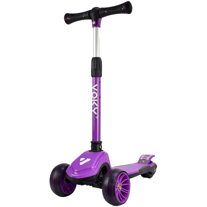 Tõukeratas Voky 3-ratast lilla