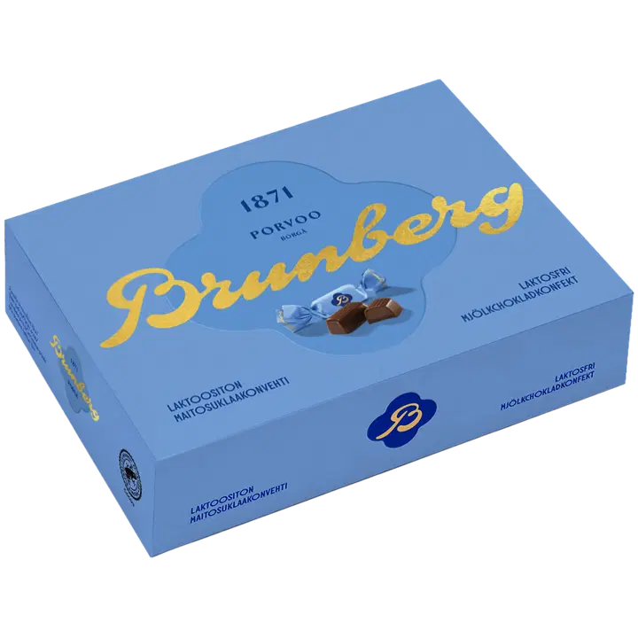 Brunberg Laktoositon Maitosuklaakonvehti 250g