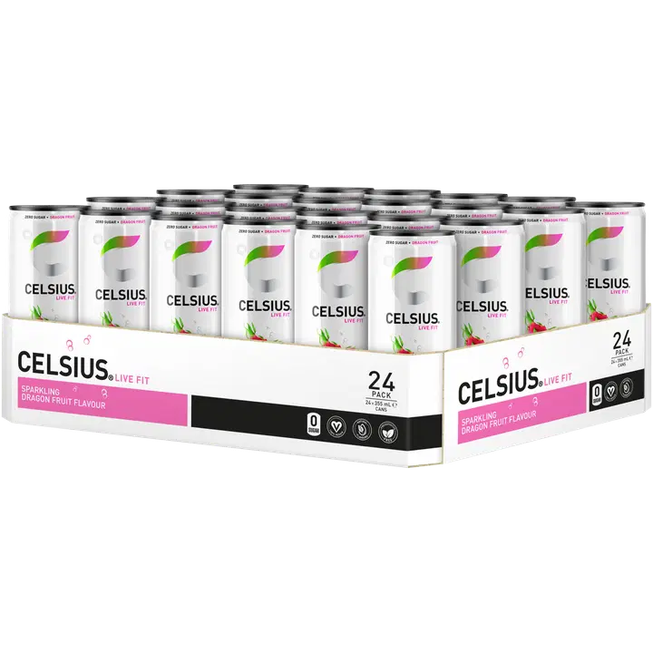 CELSIUS Dragon Fruit Energiajuoma 24-pack (24x355ml)