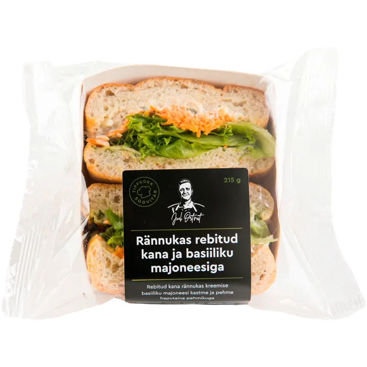 Gustav Catering .Rännukas Rebitud Kanaga 215 G