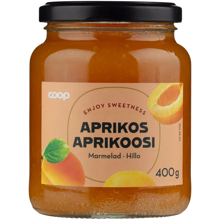 Coop aprikoosihillo 400 g