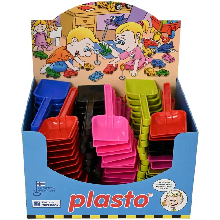 Plasto hiekkalapio 25 cm, useita värejä