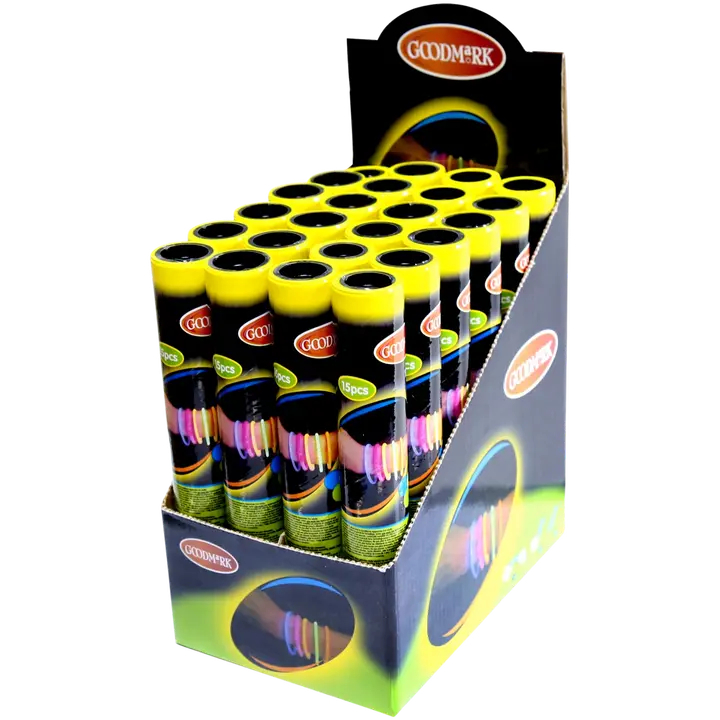 Helendavad käevõrud 15 tk