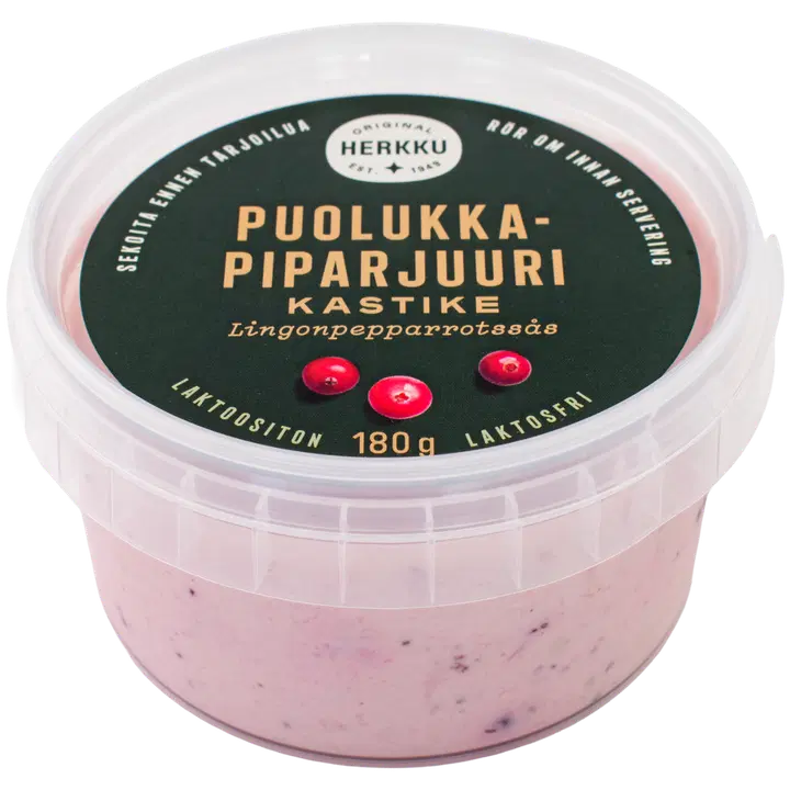 Välimeren Herkut Puolukka-piparjuurikastike 180 g
